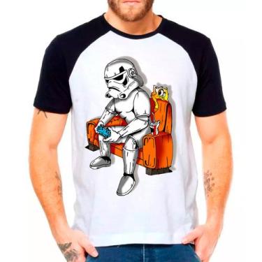 Imagem de Camiseta star wars camisa masculina lançamento 02 - DESIGN CAMISETAS, 