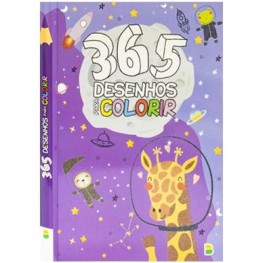 Imagem de Livro - 365 Desenhos para colorir (RX) (PAD)