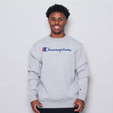 Imagem de MOLETOM CREWNECK CHAMPION ATHLETIC POWERBLEND SCRIPT LOGO INK-Masculino