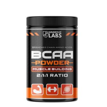 Imagem de Bcaa amino powder 220g 44 doses - anabolic labs, Limão
