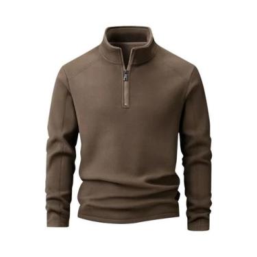 Imagem de Jaqueta De Fleece Austríaco Masculina Tamanho Grande, Top Térmico De F