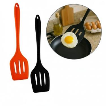 Imagem de Espatula vazada de silicone vemax 28 cm