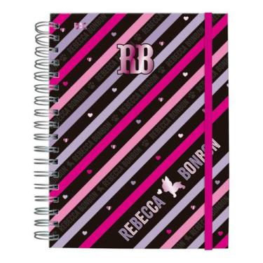 Imagem de Caderno Rebecca Bonbon Rb Unidade X 1 Listras - DAC