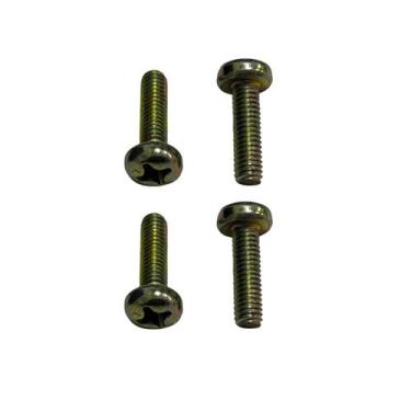 Imagem de Parafuso Auto Atarraxante Cabeça Abaulada P/ Lava-Roupa Brastemp Kit 4