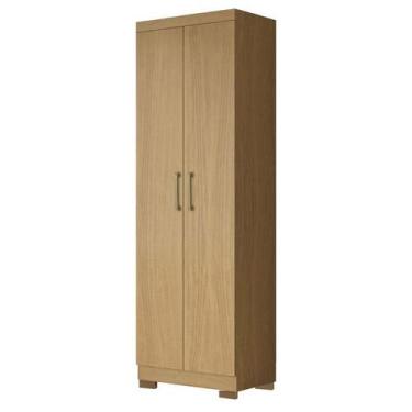 Imagem de Armário Multiuso 2 Portas 2000191 Atacama com Pés Bronze - Aramóveis