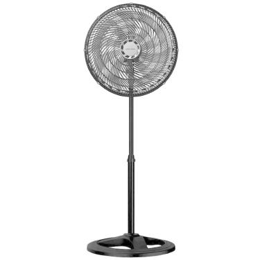 Imagem de Ventilador de Coluna 50 Cm Turbo 10 Pás 150W Oscilante 3 Velocidades 220V Preto Ventisol 17595