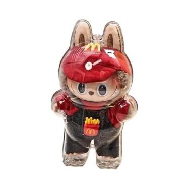 Imagem de Capa Protetora Transparente Para Boneca LABUBU Série Coca-Cola, Capa C