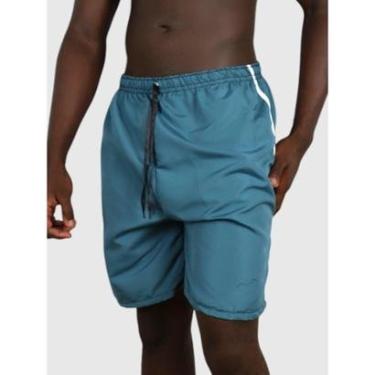 Imagem de Bermuda Masculina Tactel D Bell Outlet Fashion Azul-Masculino