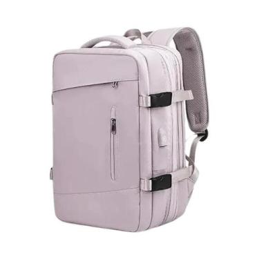 Imagem de Mochila De Viagem Impermeável Unissex Para Hiking E Faculdade Com Expa