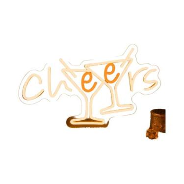 Imagem de Letreiro Neon USB Regulável Para Bar, Cafeteria, Pub, Casa, Caverna Do