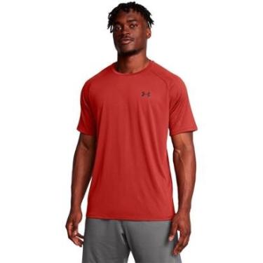 Imagem de Camiseta de Academia Masculina UA Tech 2.0 SS Manga Curta 1326413 - Under Armour-Masculino