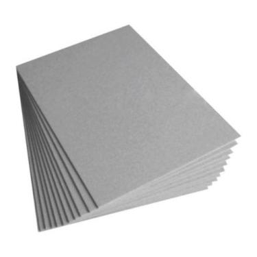 Imagem de Papelão Cinza Holler 1.9mm Horle 500 Pc 16x22 Capa Dura - Dz Group