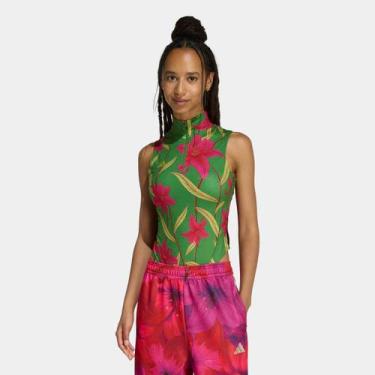 Imagem de Body Adidas Farm Bodysuit Feminino, Verde, M