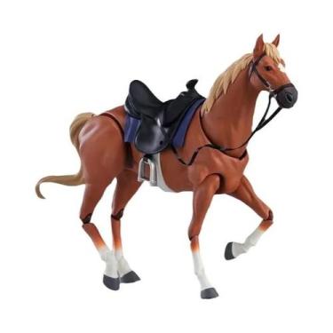 Imagem de Figura De Cavalo Articulada De 16cm Em 4 Cores, Modelo De Anime Em PVC