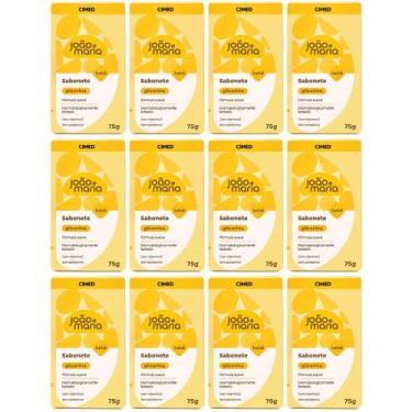 Imagem de 12un sabonete barra baby glicerina joao e maria 75g cimed - João E Mar