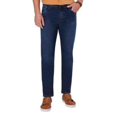 Imagem de Calça Jeans Masculina Max Denim Reta Cintura Média Azul-Masculino