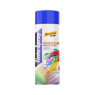 Imagem de Tinta Spray Mundial Prime uso Geral Azul Bandeira 400ml