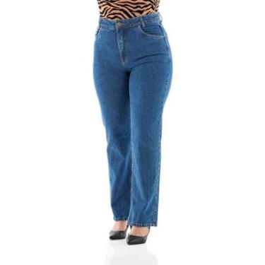 Imagem de Calça Jeans Feminina Arauto Reta Comfy-Feminino