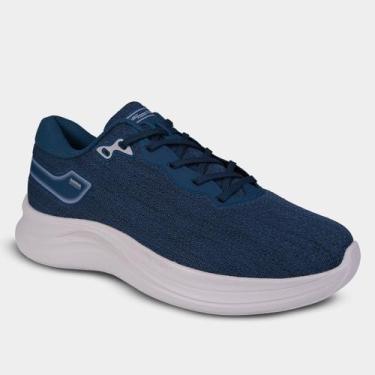 Imagem de Tênis Rainha Ligth Fusion Feminino, Azul, Pink, 38