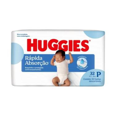 Imagem de Fralda huggies tripla proteção jumbo p 32unid
