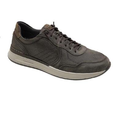 Imagem de Sapato democrata mark hi-soft ref 662101 masculino, Cinza, 41