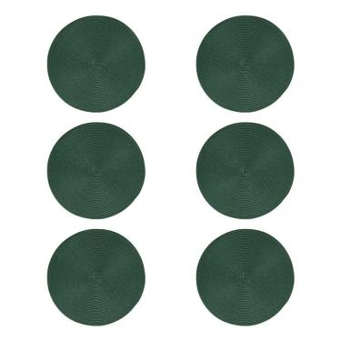 Imagem de Jogo Americano Copa E Cia 6 Peças Luna Verde Floresta