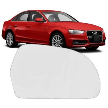 Imagem de Lente do Espelho Retrovisor Audi A4 A5 e A6 de 2010 a 2016 - Ld Direit
