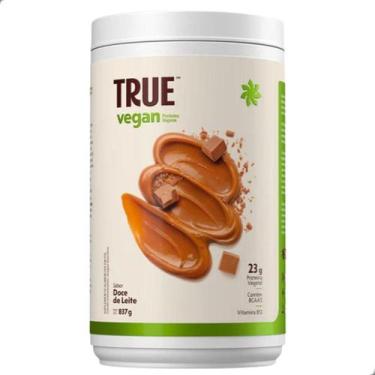 Imagem de True Vegan Proteina Vegetal 837g Vegana True Source, Doce de Leite