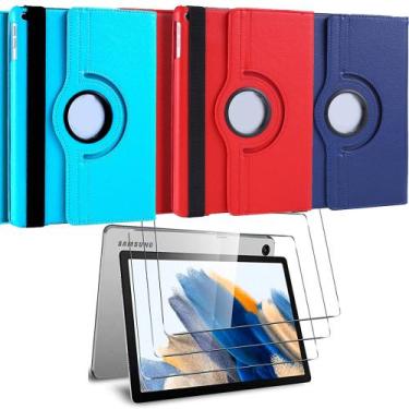 Imagem de Capa Giratória Inclinável 360 Compativel Tablet Samsung Tab A8 X200/X2