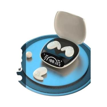 Imagem de Fones De Ouvido Sem Fio Mini Invisíveis Bluetooth 5.3 HiFi Estéreo Com