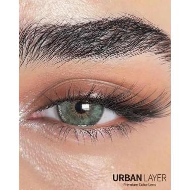 Imagem de Lentes de Contato Urban Layer Siri Lime (COM E SEM GRAU), SEM GRAU