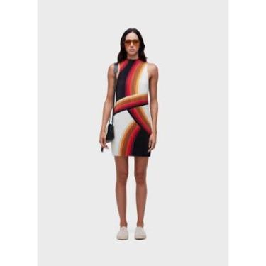 Imagem de Vestido raglan curto plisse onda OSKLEN-Feminino