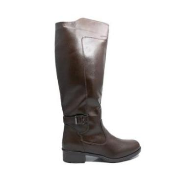 Imagem de Bota Mooncity Cano Médio Marrom-Feminino