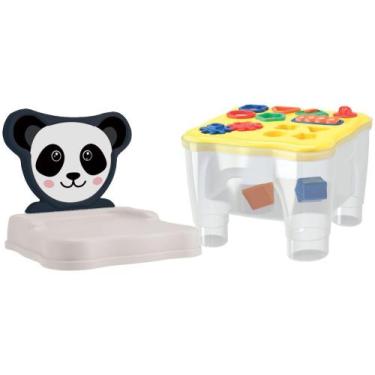 Imagem de Brinquedo de Encaixar Bichos Cadeirinha Didática - Samba Toys