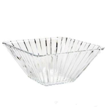 Imagem de Saladeira Cristal Quadrada 22x22x10cm RPC