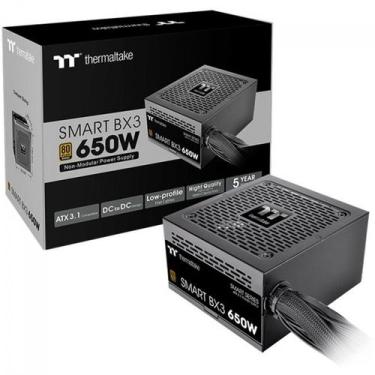 Imagem de Fonte Thermaltake Toughpower Smart BX3, 650W, 80 Plus Bronze, PFC Ativ