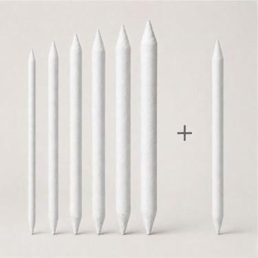 Imagem de Kit Esfuminho de Papel 7 Unidades Desenho e Sombreamento Suave Arteter