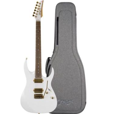 Imagem de Guitarra Seizi Katana Azura HH Pearl White Gold