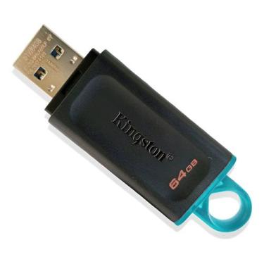 Imagem de Pen Drive Kingston Usb 3.2 64gb Datatraveler Exodia