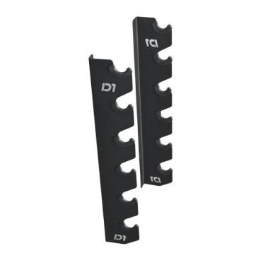 Imagem de Suporte de parede horizontal para barras - D1Fitness
