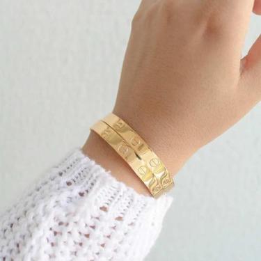 Imagem de Bracelete Liso Regulável - sara sofia semijoias