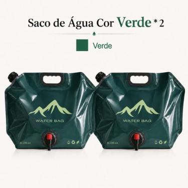 Imagem de Bolsa de Água Dobrável Portátil Camping Carro Emergência Viagem Outdoo