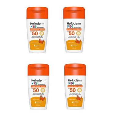 Imagem de Kit 04 Protetor Solar Infantil Helioderm FPS50  Kley Hertz