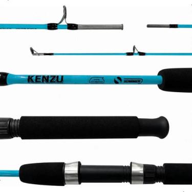 Imagem de Vara Molinete 2 Partes Kenzu Summer 1,65m 10 20lbs Maciça Leve Pesquei