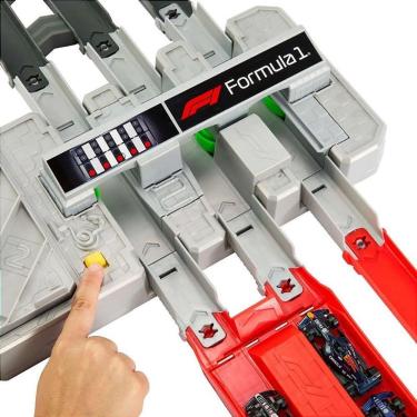 Imagem de Pista de Corrida Hot Wheels Racing Circuito do Grande Prêmio F1 com Curvas Radicais Mattel