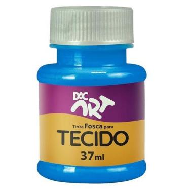 Imagem de Tinta Fosca para Tecido 37ML Azul MAR DAC