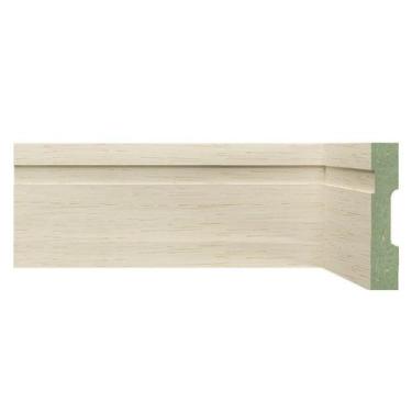 Imagem de Kit Rodapé de MDF 3 Barras Frisadas de 10CMX2,40m Rende 7,2 Metros Mar