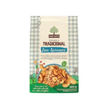 Imagem de Granola Mãe Terra Vegana Linhaça e Gergelim - Zero Açúcares 800g