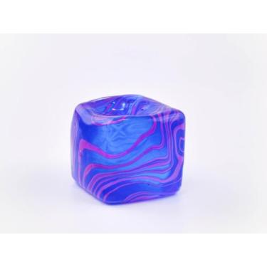 Imagem de Brinquedo Squishy FazaVexior Cubo de Malte 5 cm com Redemoinho