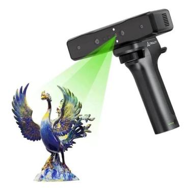 Imagem de Scanner 3d Creality Otter Lite Precisão 0.05mm Sem Fio, Preto, Bivolt,